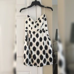 Strapless dress